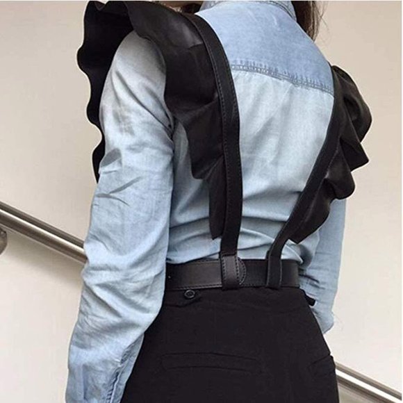 Women\'s Punk Leather Body Harness Belt main image 6
